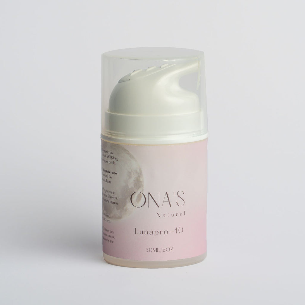 Ona's Natural 10% Progesterone, Super Concentrated, 50 ml Pump