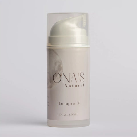 Progesterone Onas 3% Natural Cream - 100 ml Pump