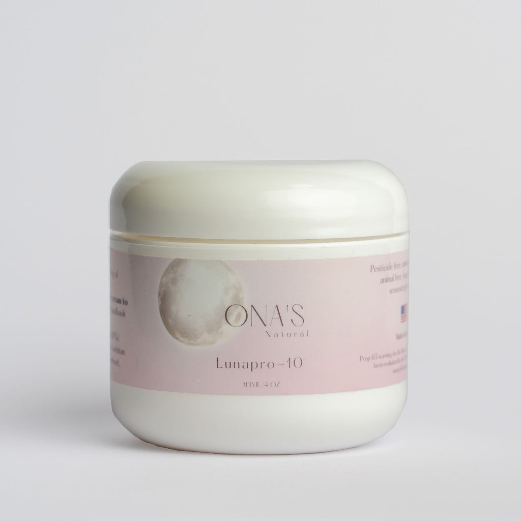 Ona's Natural 10% Progesterone Cream, 113 ml Jar