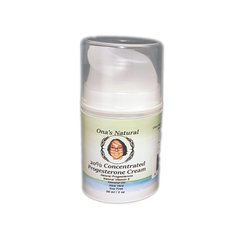 Ona's Natural 20% Concentrated Progesterone Cream, 50 ml Pump